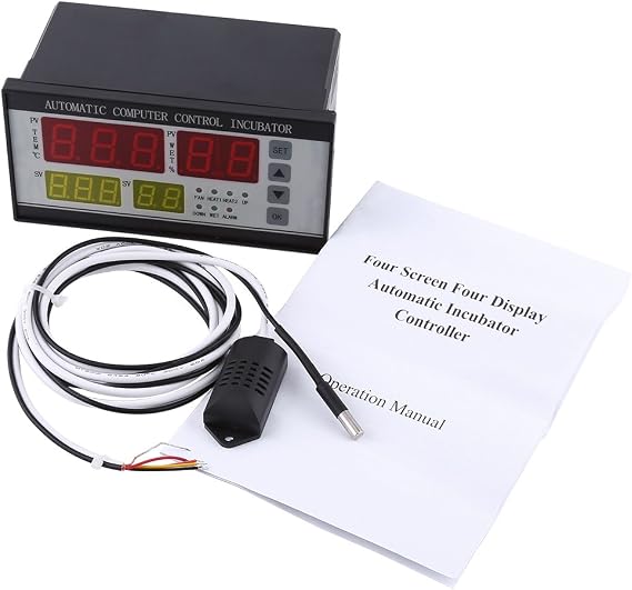 Incubator Controller Automatic Incubator Thermostat Temperature Humidity Controller -10C~60C 220V