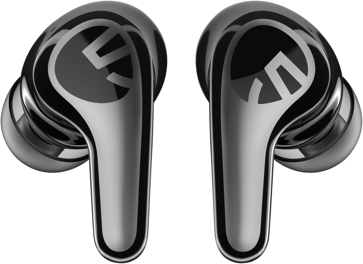 SoundPEATS C30 True Wireless Earbuds, 52dB Hybrid Active Noise Cancelling Earphones, Hi-Res Audio & LDAC, 12mm Driver, 52H Playtime, Bluetooth
