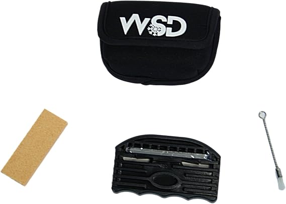 WSD Edge Beveler 88/90 Side ski Snowboard Edge Tuner Pocket Sharpener Combo 4pc