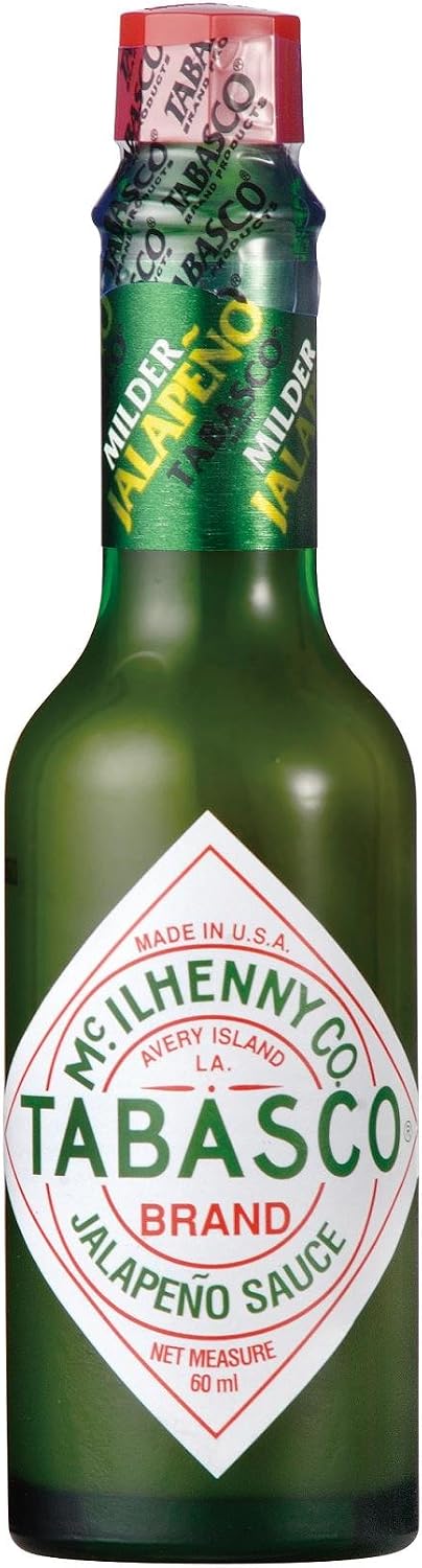 Tabasco Brand Jalapeno Sauce, 2.0 fl oz 60 ml x 12 Bottles