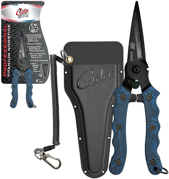Cuda 8 Titanium Non-Stick Professional Snip