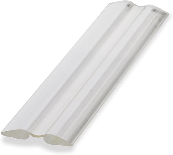 Source One Premium Clear Flexible Deluxe Acrylic Hinge (12 Inch)