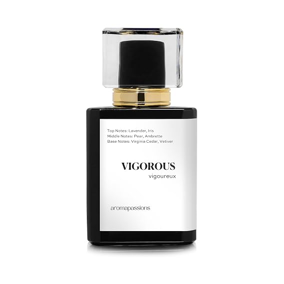 aromapassions VIGOROUS | Inspired by D. HOMME | Pheromone Perfume for Men | Extrait De Parfum | Long Lasting Dupe Clone Essential Oils Fragrance | Perfume De Hombre | (50 ml / 1.7 Fl Oz)