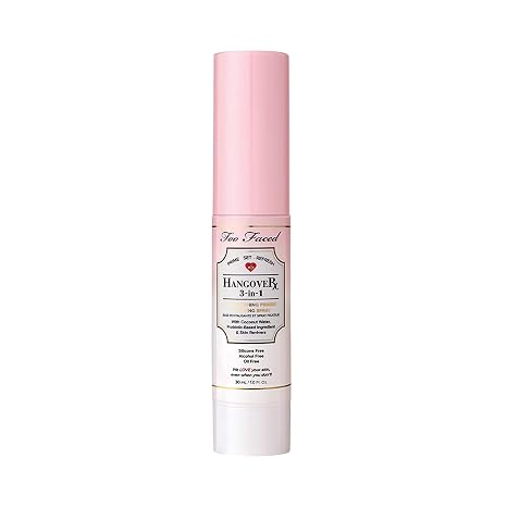 Too Faced Hangover 3-in-1 Primer & Setting Spray | Soothing & Hydrating Setting Spray for Face Makeup | Coconut Water