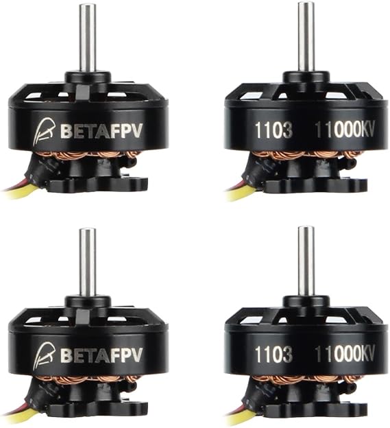 BETAFPV 4pcs 1103 11000KV Brushless Motors FPV 2S Motor RC for 2S Lipo Battery 2S Frame Beta75X Whoop Drone