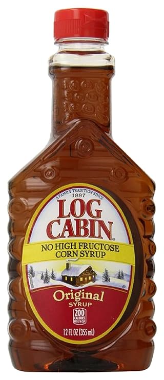 Log Cabin Original No High Fructose Corn Syrup, 12 Ounce