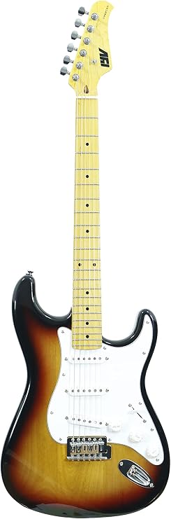 Unknown ivy 6 String Solid-Body Electric Guitar, Right, sunburst (IS-200 SB)