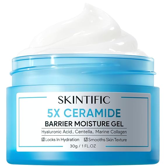 SKINTIFIC 5X Ceramide Barrier Repair Moisturizer for Sensitive Skin
