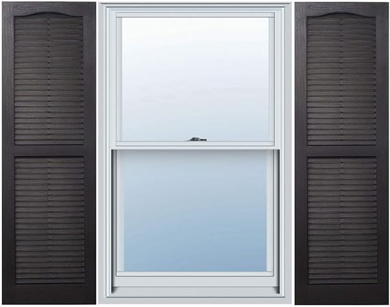 Builders Choice EVL15059BL Shutters, Black
