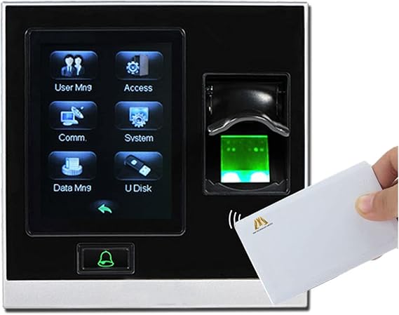 Time Machine TCP/IP USB Biometric Fingerprint Access Control Time Attendance Recorder Standalone Smart Door Control System (Color : SF400 IC)