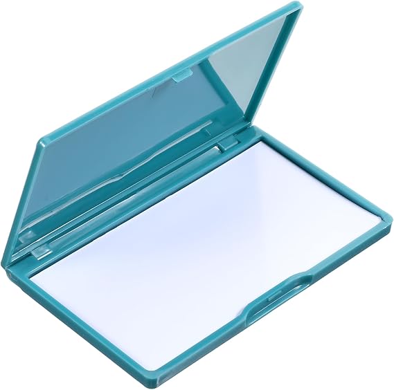 Piriuuo Magnetic Needle Case, Sewing Needle Case Rectangle Magnetic Needle Keeper Portable Knitting Pin Holder Case Sewing Needle Storage Box for Pin Holder Organizer (Green)