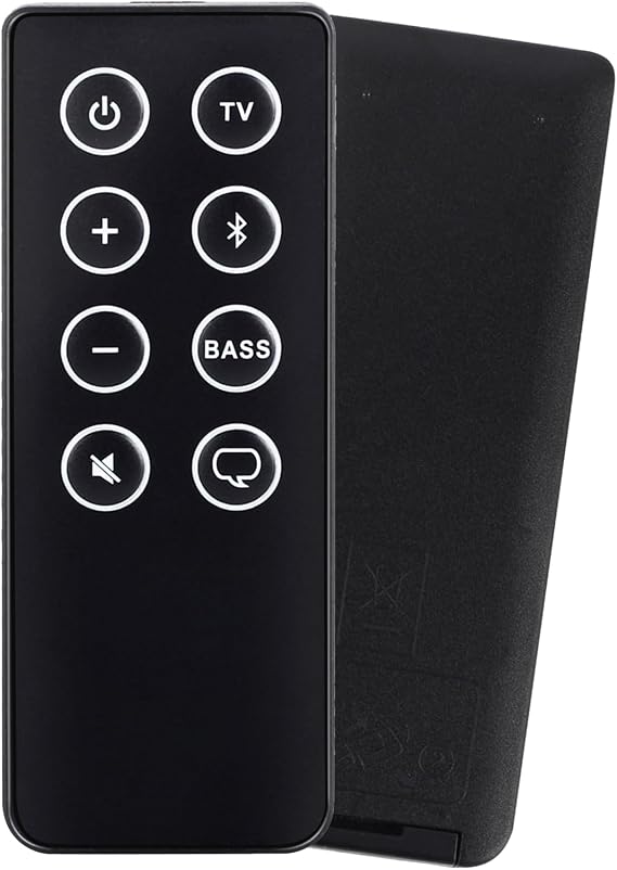 Bluetooth Remote Control for Solo Soundbar Series II TV Speaker, for Bose Solo 5 10 15 Series II TV Sound System 418775 410376 431974 732522-1110