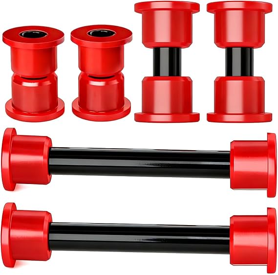 Club Car Precedent Front Bushing for 2004-Up Precedent, 102289901 Golf Cart Suspension Kit Front Lower Spring & Upper A Arm Polyurethane Bushings and Sleeves
