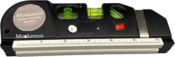 Distance Measuring Apparatus, 5 ft Ruler with Level