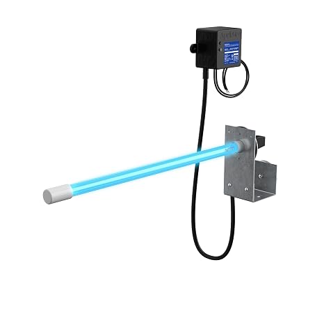 AprilAire AUV24V Residential Whole-House Ultraviolet Light UVC Chemical Free Coil Cleaner, 16 Bulb, 254nm, 17W 24V, Two HVAC Mounting Options