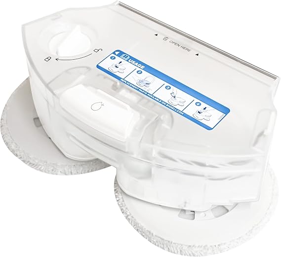 1624766 Vacuum Cleaner Wet Tank and Pads compatible with Bissell SpinWave Wet & Dry Robotic Model 28599, 3115, 28597, 2859W, 2859T, 28596