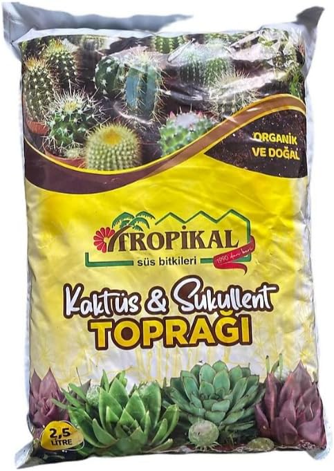 Kaktüs ve Sukulent Toprağı 2,5 Lt