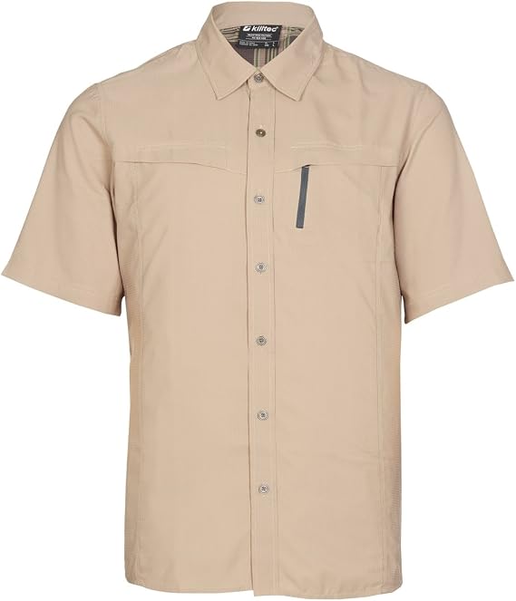Killtec Men's Sjon Functional Shirt (Small, Khaki)