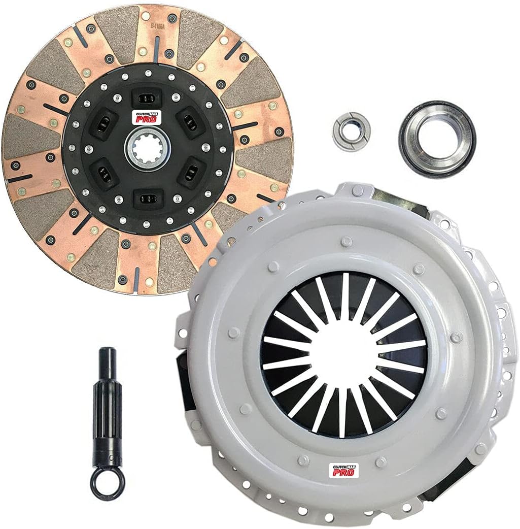 ClutchMaxPRO Performance Stage 3 Clutch Kit with Flywheel Compatible with 1999-2004 Ford Mustang SVT Cobra 2003-2004 Mach 22001-2004 Mustang GT 4.6L CP07024DF-ST3