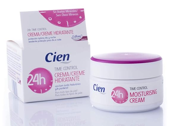 Cien Time Control 24h Moisturising Cream - 50 mL (1.76 Fl.Oz.)
