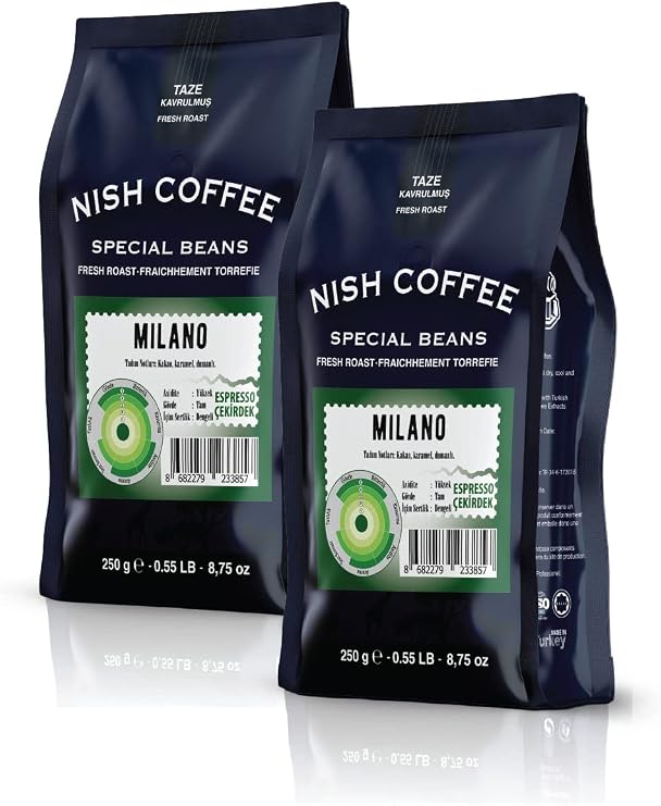 Nish Espresso Milano 2x250 Gr - Çekirdek
