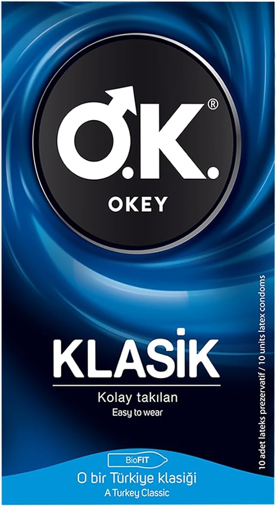 Okey Klasik Prezervatif 10 Adet