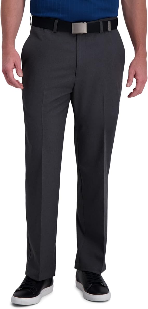 Haggar Men's Classic Fit Cool Right Casual Dress Pant