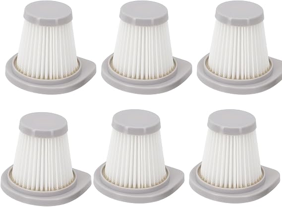 R3S Vacuum Filter For INSE, Washable Vacuum Cleaner Filter Set Replacement Parts, Dust Collection System For Wired Vacuum(6 PACK)
