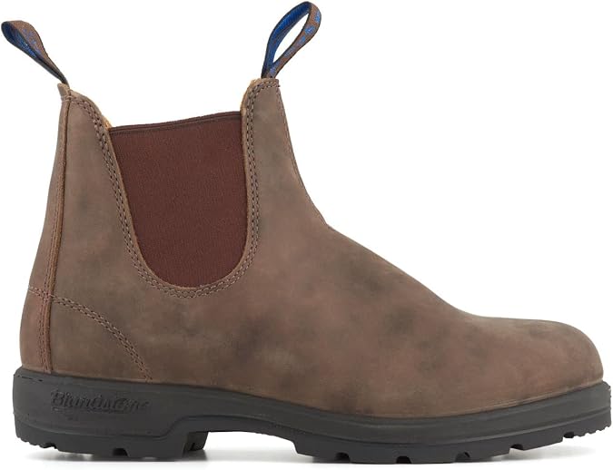 Blundstone Unisex 584 Rustic Brown Thermal Leather ChelseaThermal Ankle Boots