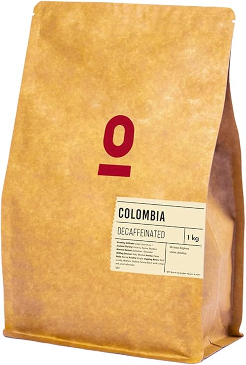 Espressolab Colombia Excelso Kafeinsiz Kahve, 1 kg,%100 Arabica, Çekirdek