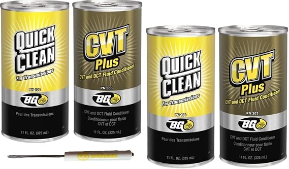 Smilyeez BG K6610 CVT Transmission Quick Clean Flush PN106 & CVT DCT Plus Fluid Conditioner PN 303 with Pocket Screwdriver (2)