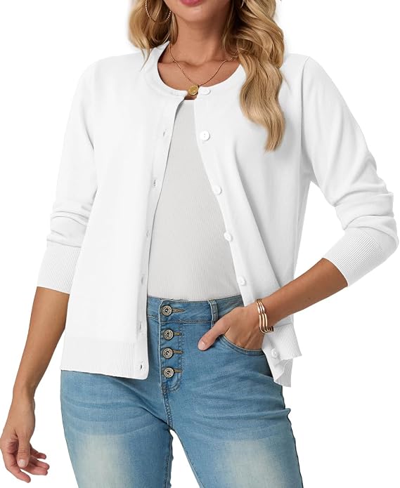 GRECERELLE Cardigan Sweaters for Women Lightweight 2026 Fall Outfits