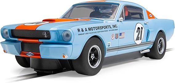 Scalextric C4570 Shelby GT350 - Gulf Edition Slot car Racing