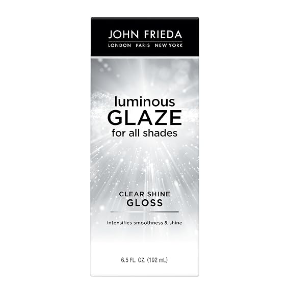 John Frieda Luminous Glaze Clear Shine Hair Gloss, 6.5 fl oz