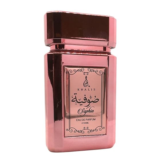 Sophia Eau de Parfum 3.4 oz - Floral Womens Perfume with Red Berries Citrus Florals Cinnamon Vanilla Patchouli and Balsam Accords loved for its long lasting trail and compliment catching aroma