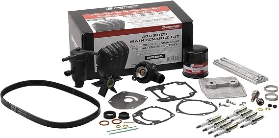 Mercury 8M0149931 4.6L V8 SeaPro and Pro XS CMS 300 Hour Maintenance Kit