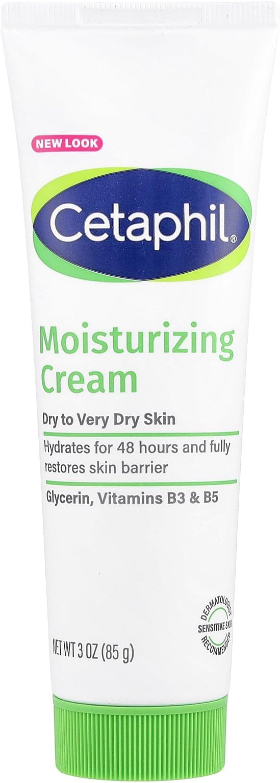 Cetaphil Face and Body Moisturizing Lotion, Odorless, 3 oz