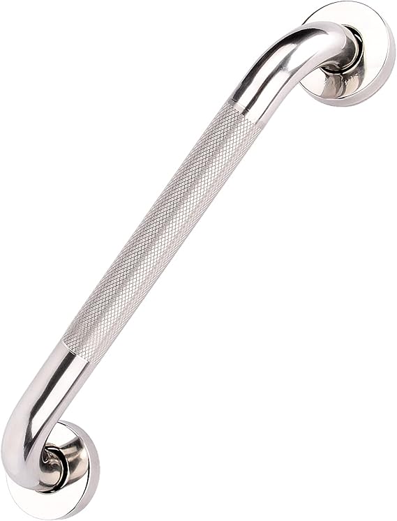 supregear Grab Bars for Bathtubs and Showers, Anti Slip Bathroom Grab Bars for Seniors, 304 Stainless Steel Safety Shower Handle, Toilet Handicap Elderly Assist Bathroom Wall Handle, 16 inch