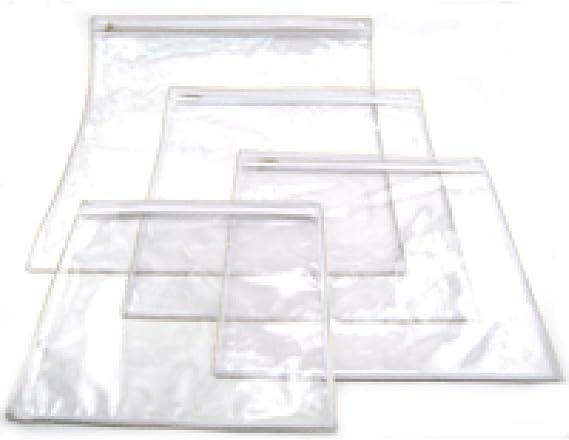 Plastic Protective Cover for Tallis and Tefillin Bag with Zipper (Large Tefillin Bag 10.75" x 10.75")