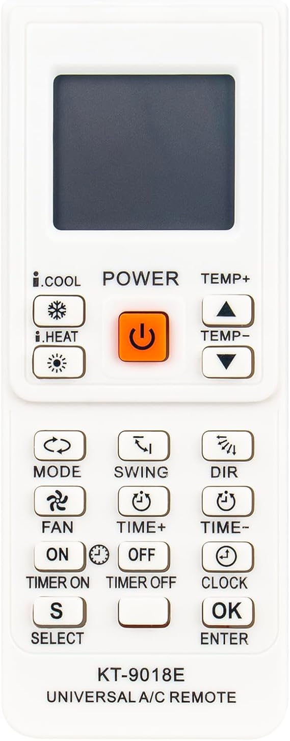 Universal Replacement Remote Control fit for Most AC Air Conditioner 4000 in 1