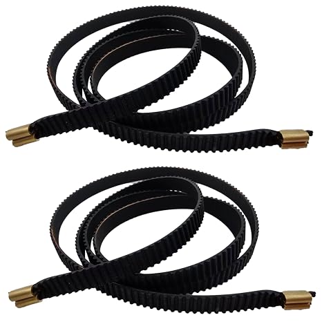 Kobra 2 Belts Upgrade, 3D Printer Belt 2GT-6mm Kobra 2 Belt XY Synchronous Belt Kit Open Timing Rubber 2GT Timing Width 6mm Y axis 770mm + X axis 785mm for Anycubi Kobra 2 3D Printer,