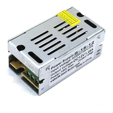 12V 1.25A 12W LED Driver Switching Power Supply Monitoring Power Supply Industrial Power Transformer 100-240VAC-DC12V