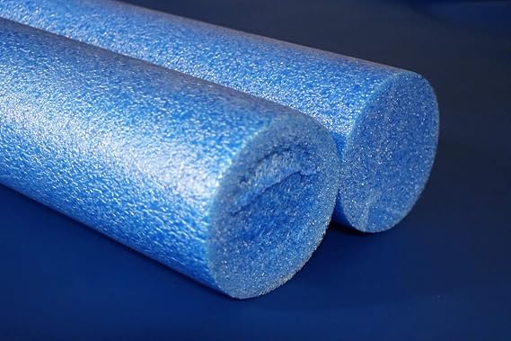 Foam Factory Inc, Exercise Foam Roller, 2-Pack, 3lb Polyethylene 5 Diameter, 11 Length Made in The USA for Muscle Massaging, Yoga, and Stretching