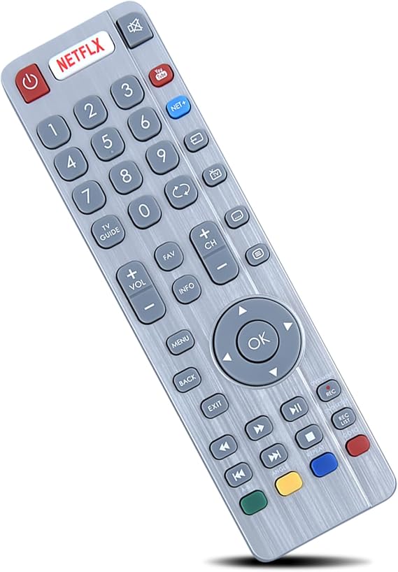 Replacement Remote Control for Sharp Aquos 3D HD Smart TV SHWRMC0116 SHW RMC 0116 SHW/RMC/0116 LC-24DHG6131K LC-32CHG6021K LC32CFG6241KF LC-43CUG8462KS LC-49CUG8052K LC-49CUG8461KS