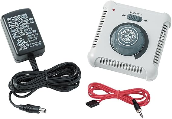 Bachmann Trains - POWER PACK w/SPEED CONTROLLER (not DCC compatible) - For Use with N, HO, and On30 Scale Trains