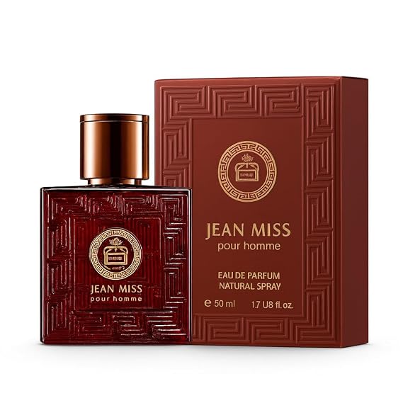 Men's Perfume, Long Lasting Luxury Men's Fragrance with Amber, Sandalwood, and Patchouli Notes, Rich Woody Scent, 50ml (1.7 fl.oz)