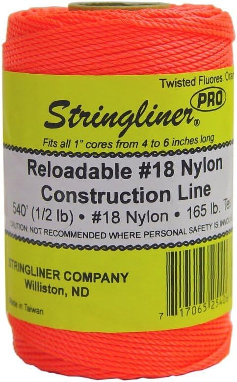 1/2 lb. Orange Chalk Line Refill 540 ft.