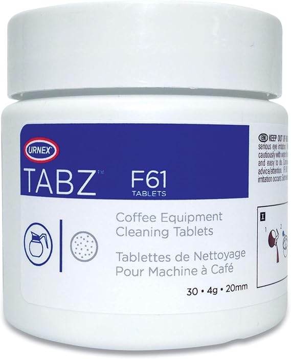 Urnex Tabz Coffee Equipment Cleaning Tablets, 30