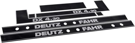 Deutz FAHR DX 4.30 Aftermarket Replacement Decal (Sticker) Set