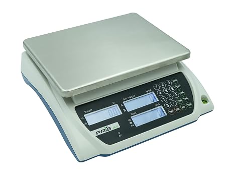 High Performance Precision Counting Scale for Parts and Coins, 30lb Capacity, Measurement is in Grams for Added Accuracy, 15kg x 0.2g, Industrial and Scientific Use